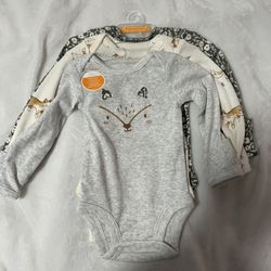 Three Newborn Bodysuit 