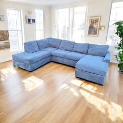 BROYHILL 3- PIECE GRAY SECTIONAL(FREE DELIVERY)(CLIFTON HEIGHTS PA 19018)