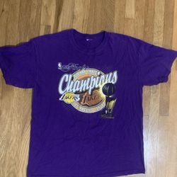 Vintage 2010 Los Angeles Lakers Nba Championship Shirt