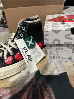 Converse Hi Comme des Garcons Black