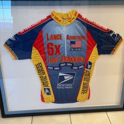 Lance Armstrong Tour Champion Jersey 