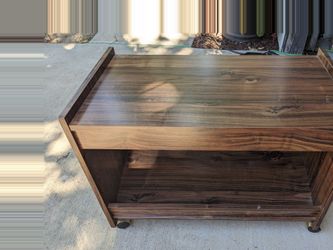 Mobile Wooden Cart