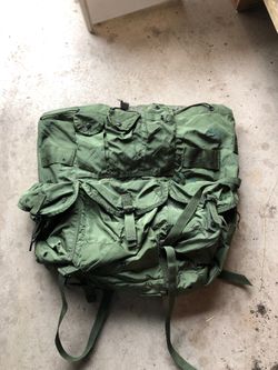 US combat nylon field pack