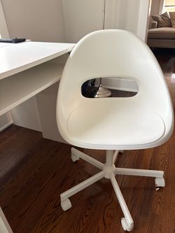 IKEA Desk + Swivel Chair Set (2 Available)