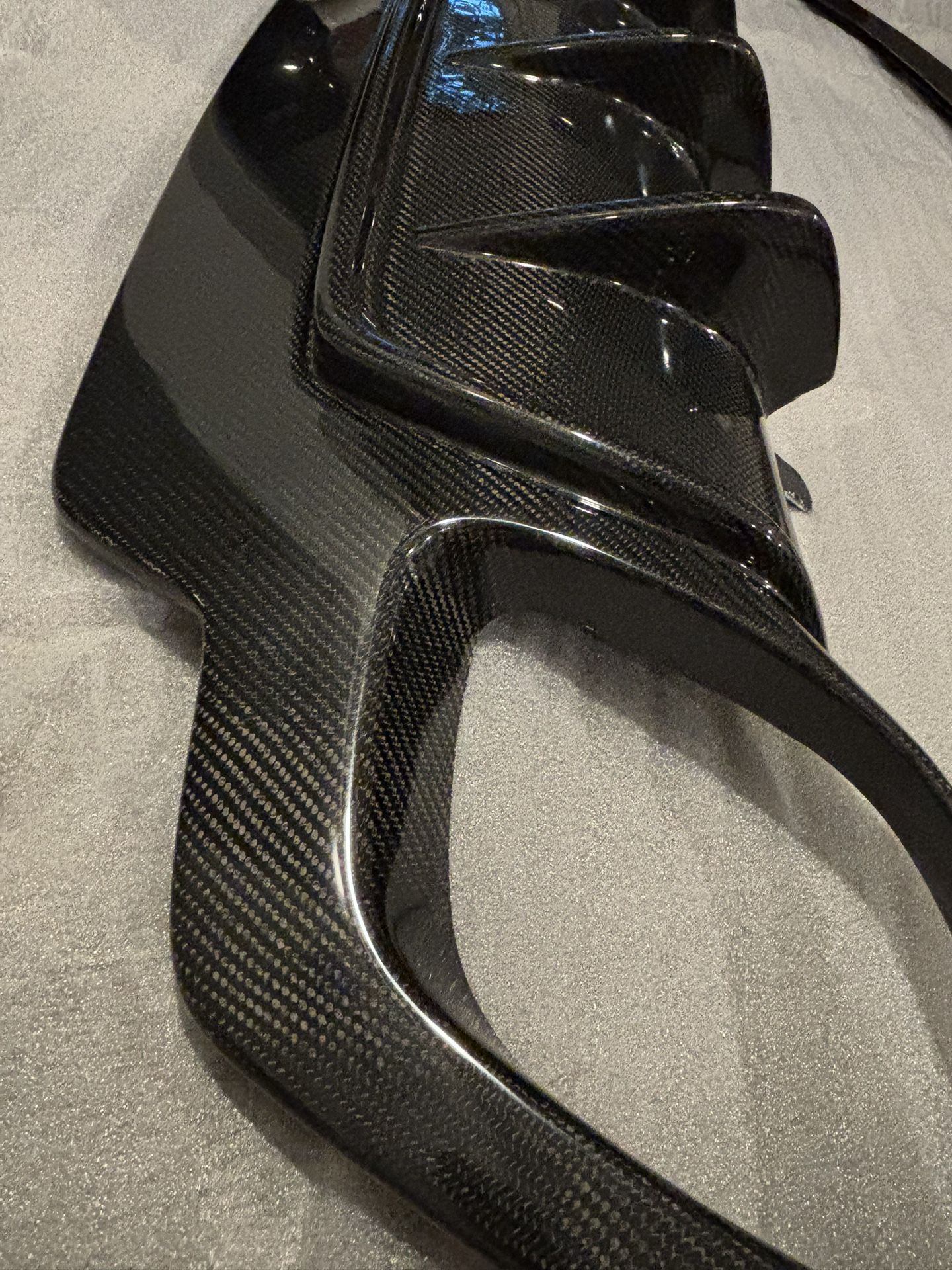 Lexus ISF Carbon Front Lip And Rear Diffuser