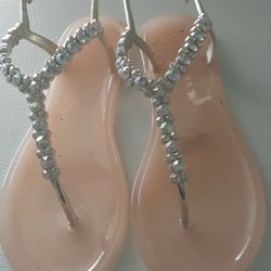 Pink Rose Gold With Arora Borealis Stones 
