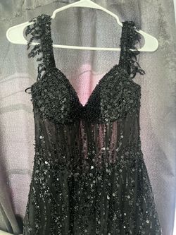 black dress