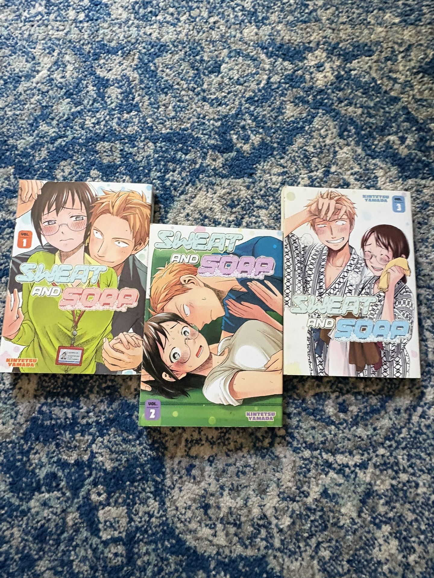 Manga Series, Sweat And Soup Volume 1, 2 And 3 