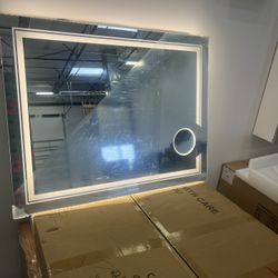 Lighted LED Bathroom Mirror