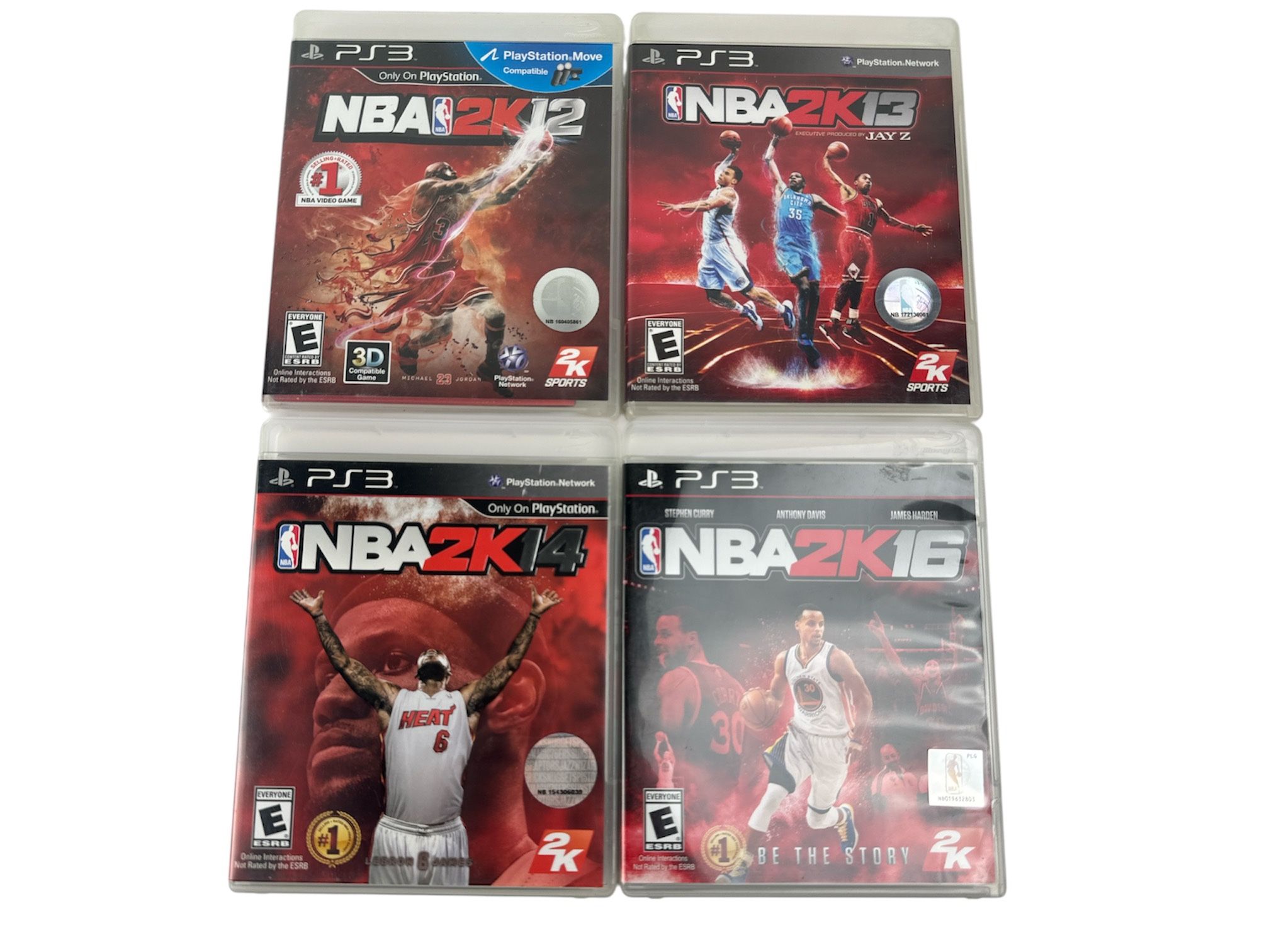 PS3 NBA 2k12, 2k13,2k14,2k16