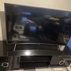 55 Inches Samsung Curve TV With TV Stand 