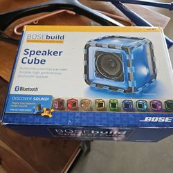 Bluetooth Build  Speeker Cube