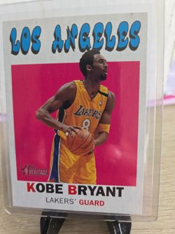 Lakers  Kobe  Bryant  Card