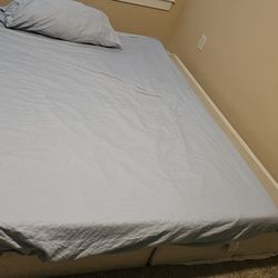 Queen Sized Thin-Lite Matress With Tempur Pedic Support
