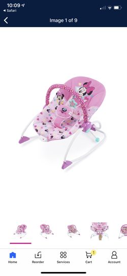 Minnie Mouse baby girl bouncer in PERFECT condition