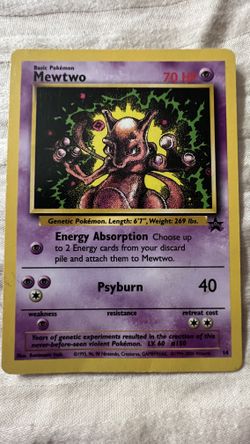 Mewtwo Black Star Promo 14 Pokémon TCG