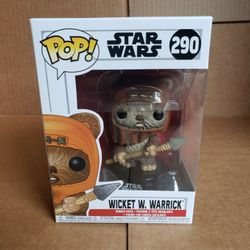 Star Wars Wicket W. Warrick Funko Pop! Vinyl Figure #290 in Protector