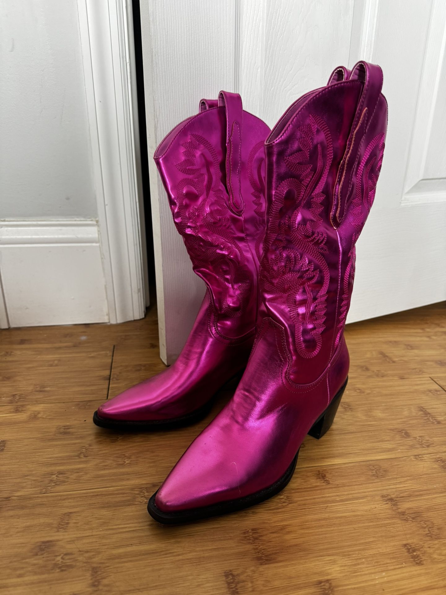 Pink Cowboy Boots (MUST GO TODAY!)