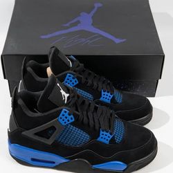 Air Jordan 4 Blue Thunder Sneaker Men’s Size 10 Excellent Condition