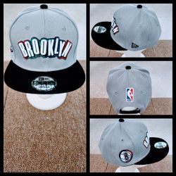 BROOKLYN NETS NBA BASKETBALL 🏀 SNAPBACK HAT. 