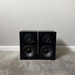 Polk Audio T15 2 Way Bookshelf Home Speakers