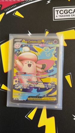 Mega Clefable ex Pokemon card