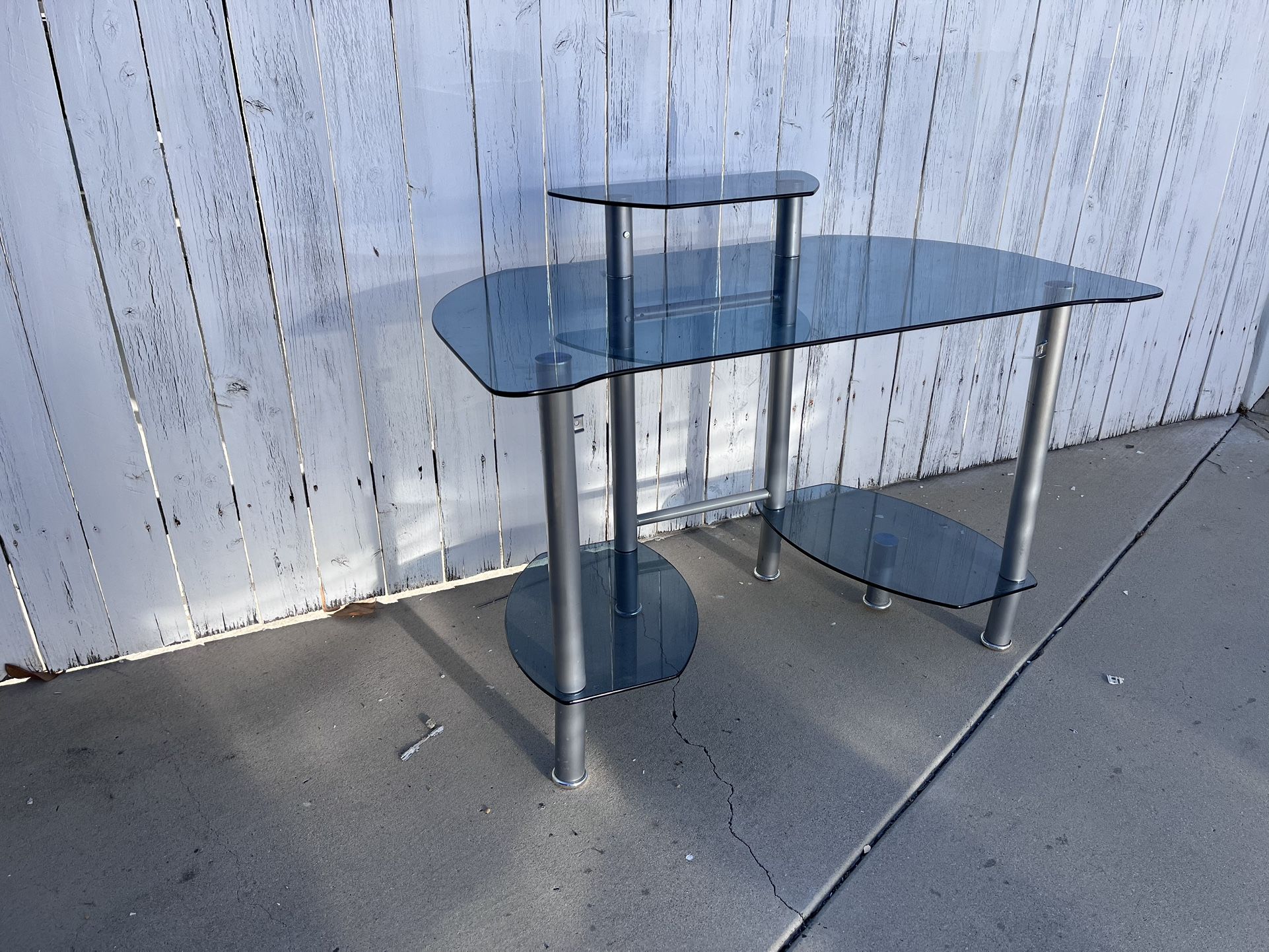 Glass Desk