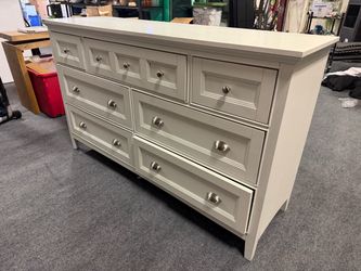 Wide Dresser with 7 Drawers (Free Delivery)