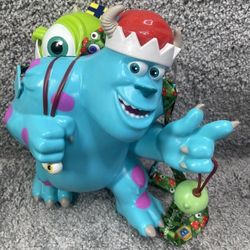 Disney Parks Santa Sully & Mike Popcorn Bucket 2024 Monsters Inc Brand new