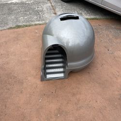 Booda Clean Step Litter Box in Grey