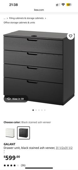 IKEA GALANT 4 drawers  , IKEA TORSBY Table 