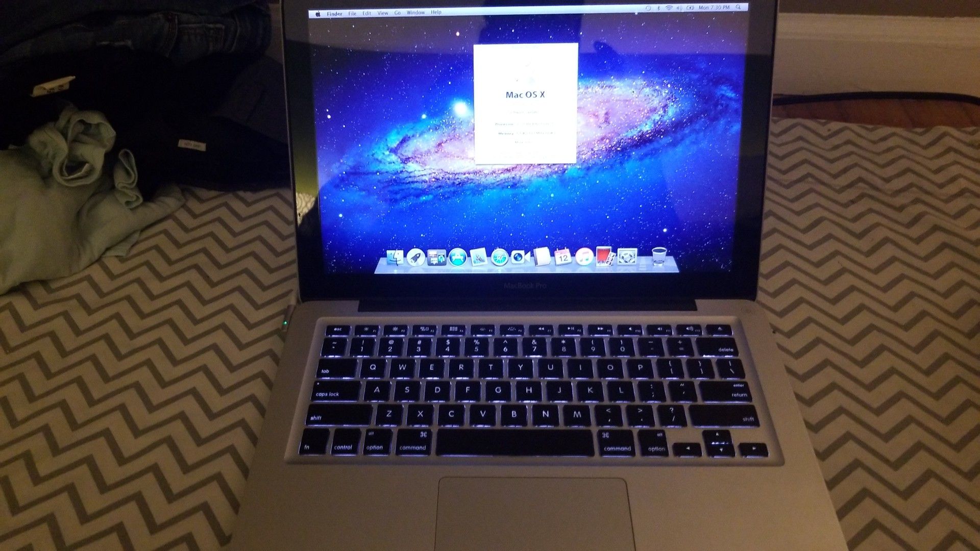 Macbook pro 13inc mid 2012