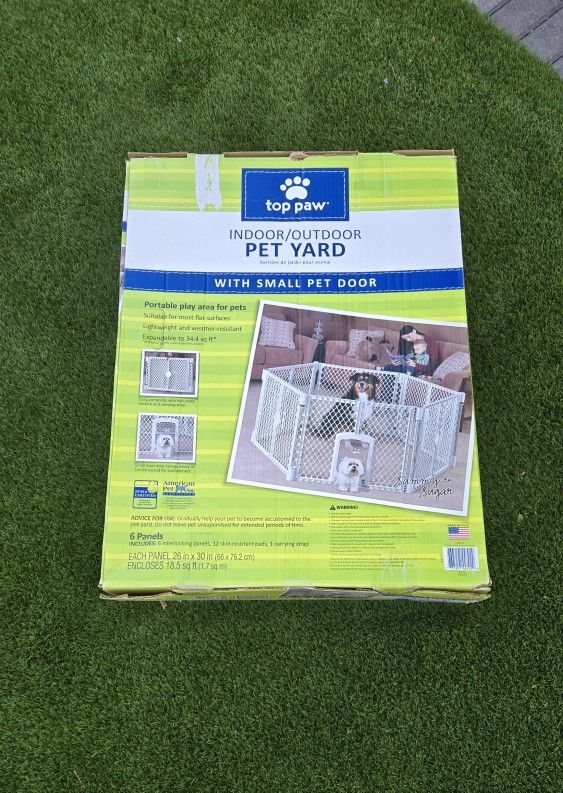 Top Paw Pet Yard / Play Pen