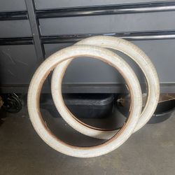 20” Bike  Old Tires 