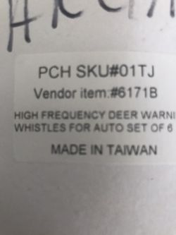 Hugh frequency Deer Whistle 