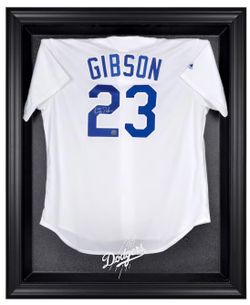 Los Angeles Dodgers Fanatics Authentic Black Framed Logo Jersey Display Case
