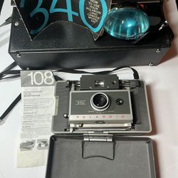 Vintage Polaroid Automatic 340 Land camera Antique Film Camera