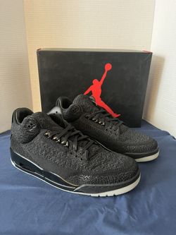 Nike Air Jordan 3 Retro Flyknit Black (size 13) 