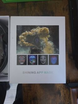 Shining App LED Display Mask