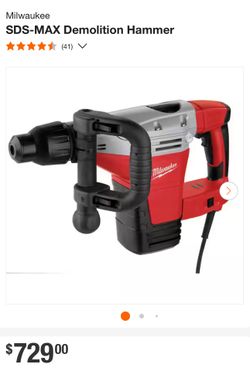 Milwaukee SDS-MAX Demolition Hammer