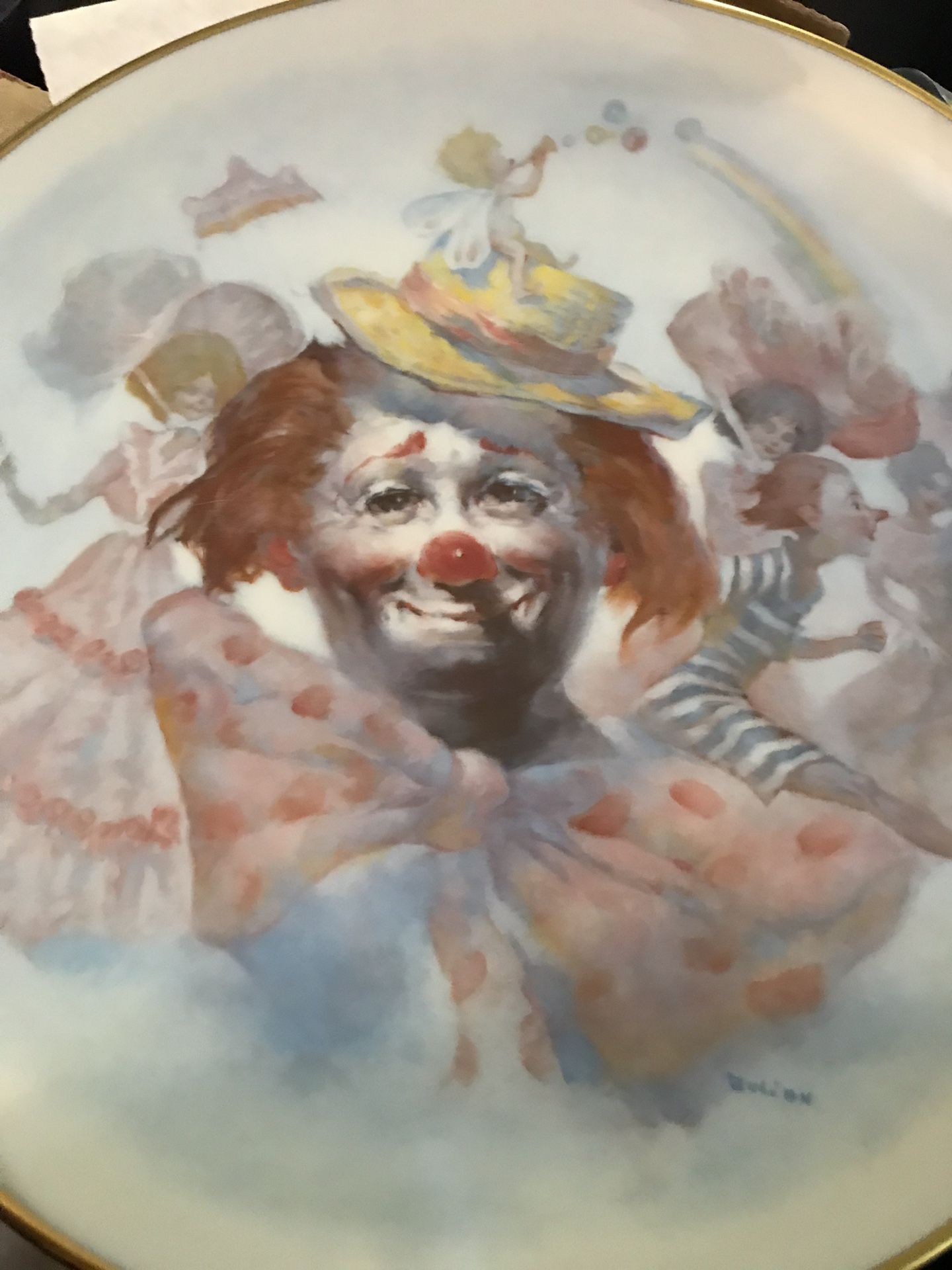 “Falling in Love “ Four seasons Series by Word famous Artist- Julian Ritter Gotham Fine China 1977 Limited Edition