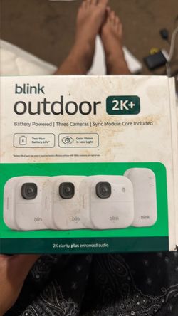 Blink outdoor 2K+ Cameras