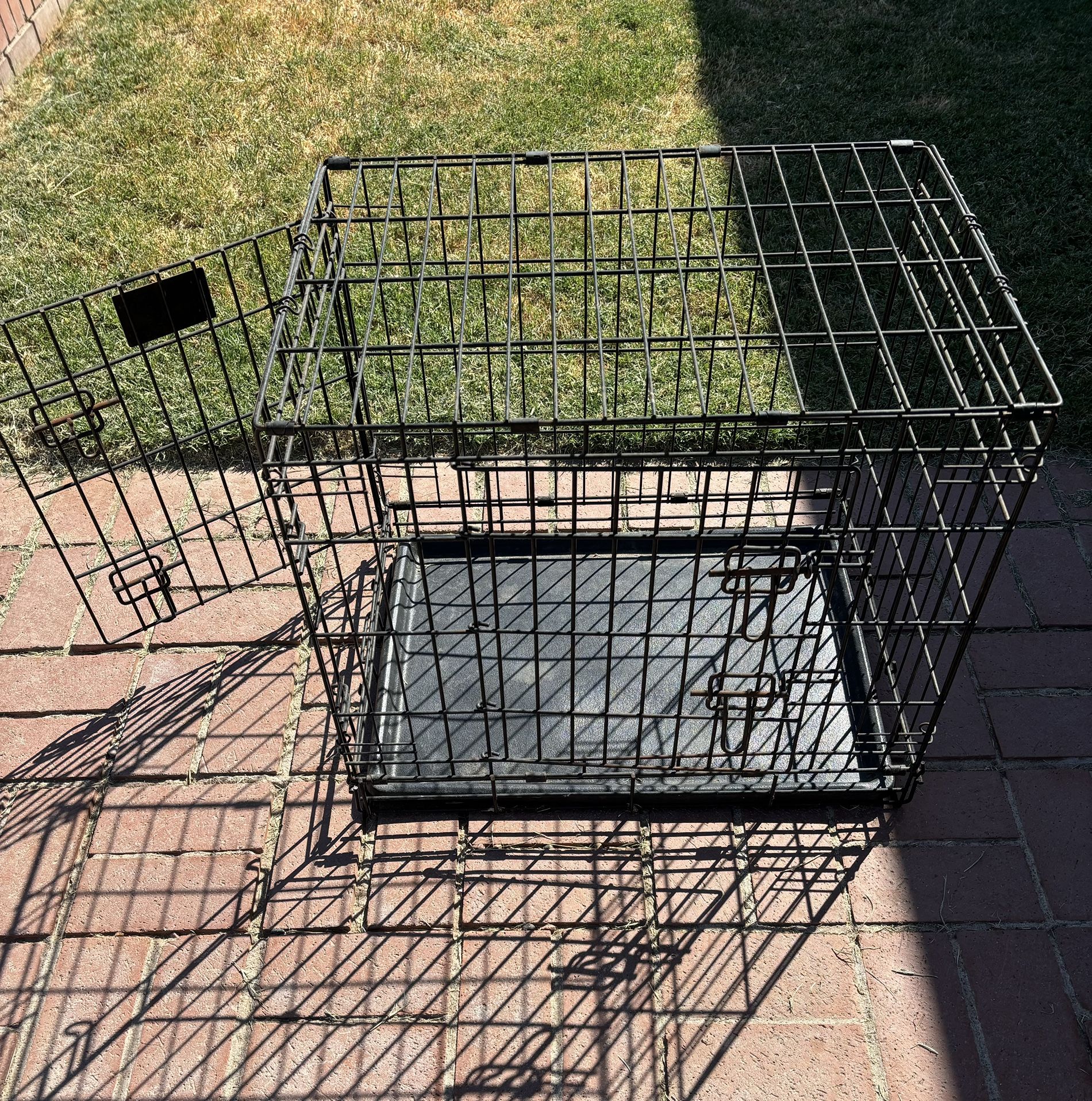 Dog Crate With 2 Doors