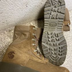 USMC Jungle Boots 10.5R Coyote Brown