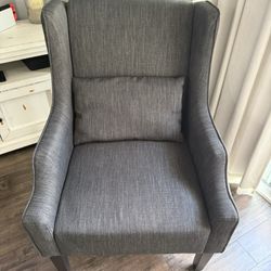 Accent Chair With Ottoman