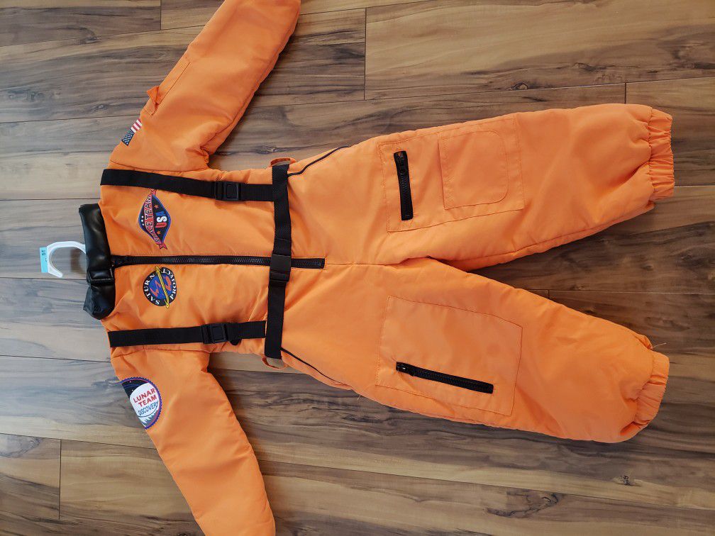 Space Team astronaut Halloween costume, kids size 5/6