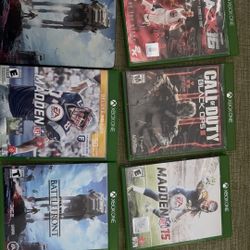 Xbox One Whit 16 Games 