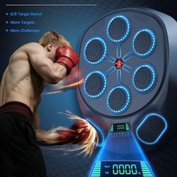 Smart Music Boxing Machine & Interactive Punching Trainer