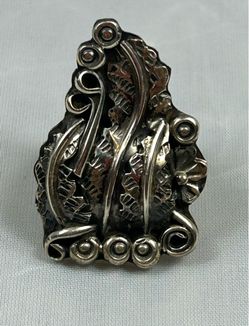 Sterling Silver Navajo Yazzie Ring