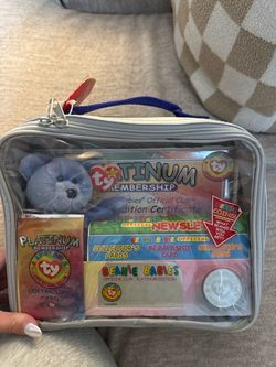 Ty Beanie Babies Official Club Platinum Membership Kit